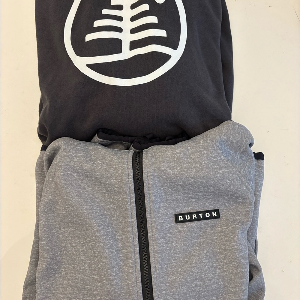 Burton Gray and Black Lightweight Jacket